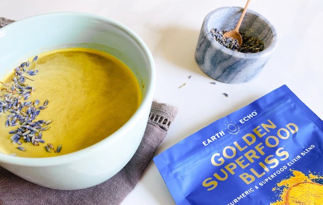 Image of Lavender Cacao Golden Drink Recipe